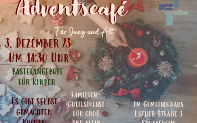 Adventscafé am 03.12.2023 im Evangelischen Gemeindehaus